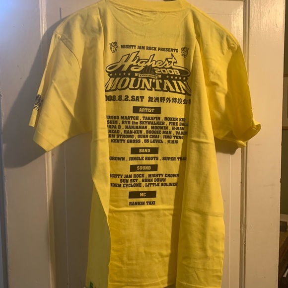 Limited “Highest Mountain” Japan 2008 10th Anniversary T-shirt and Towel Set - Picture 6 of 8